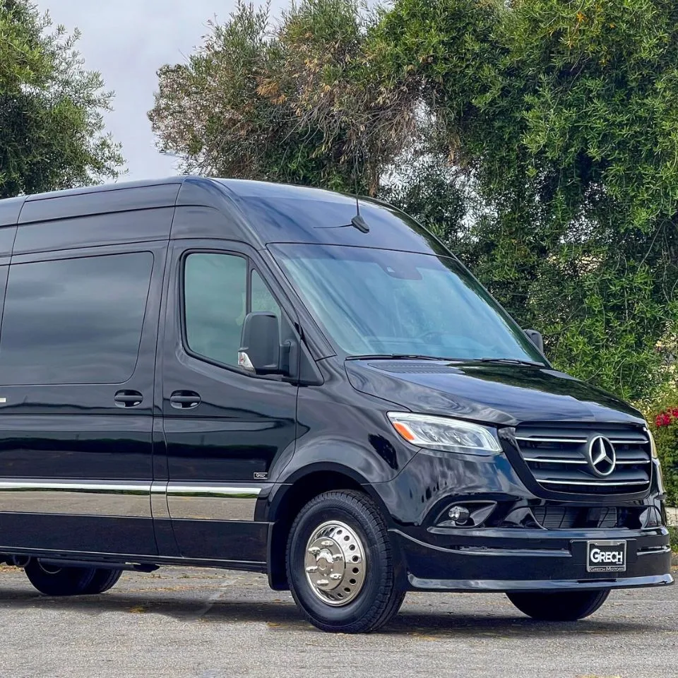 black sprinter van rental
