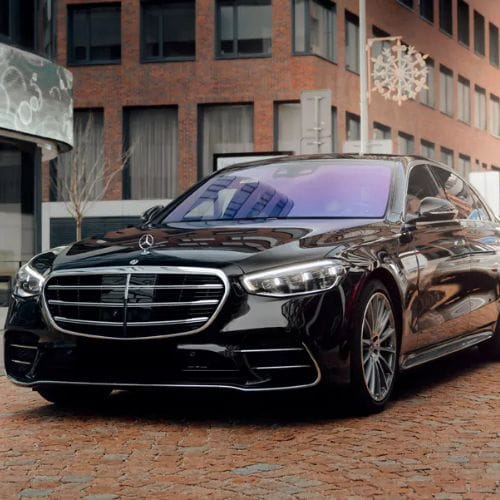 black-wedding-car-chauffeur