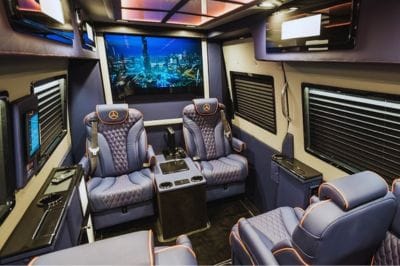 executive interior sprinter van