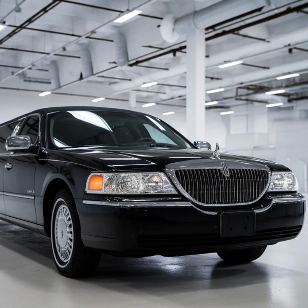 lincoln towncar stretch limousine