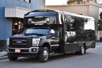 black ford party bus