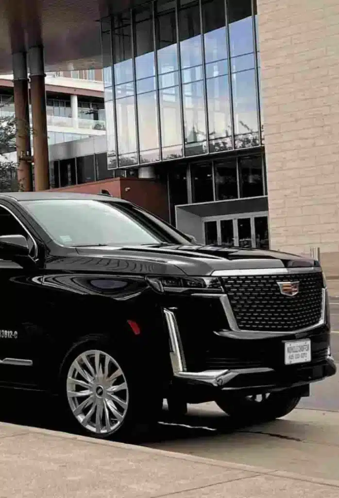 escalade stretch limo black 1