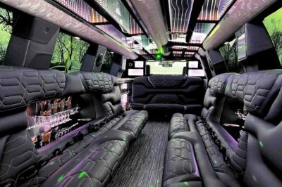 luxury limo interior