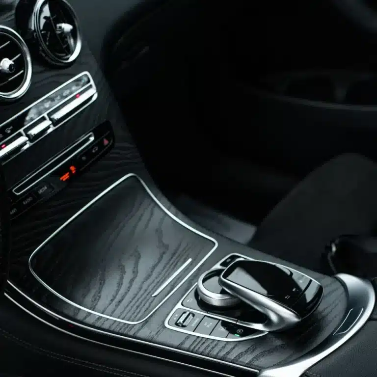 chauffeur car interior